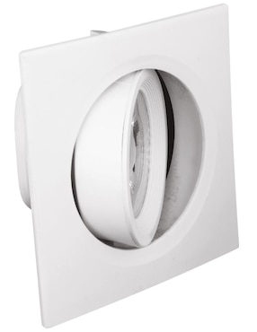 Luminario led AKSI 12W Base Cuadrada luz blanca 6500K