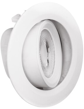 Luminario led AKSI 12W Base Circular luz cálida 3000K