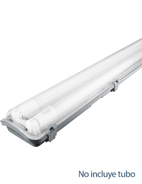 Luminario sobreponer AKSI para Tubo LED 2X18W T8