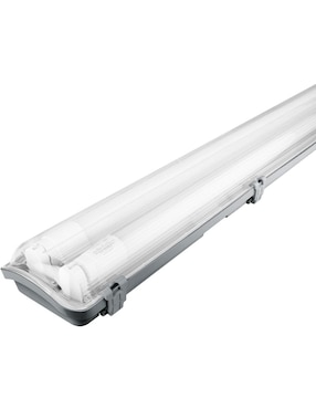 Luminario sobreponer AKSI para Tubo LED 2X18W T8