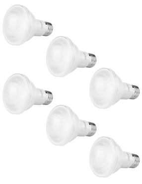Foco led AKSI PAR 20 6W IP65 70W luz blanca 6500K