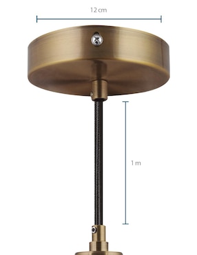 Luminario AKSI Andalucia bronce E27
