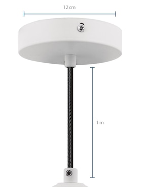 Luminario AKSI Basic Blanco mate E27