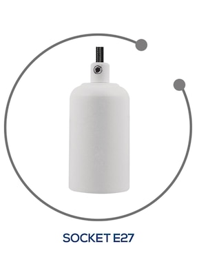 Luminario AKSI Basic Blanco mate E27