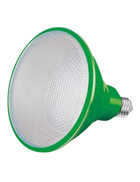 Foco LED PAR 38 12 W verde IP65