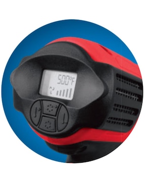 Pistola de calador AKSI 1500W 2 niveles calor fijo y regulable