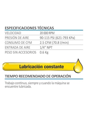 Lijadora orbital neumática AKSI 6 pulgadas Línea profesional