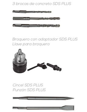 Rotomartillo Aksi 190151 800 W