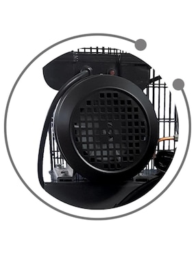 Compresor AKSI vertical de banda 200 L 4HP 2985W 120V