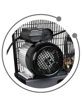 Compresor AKSI de banda 100 L 4HP 2985W 120V
