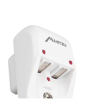 Cargador de Baterías Mitzu compatible con doble AA y triple AAA