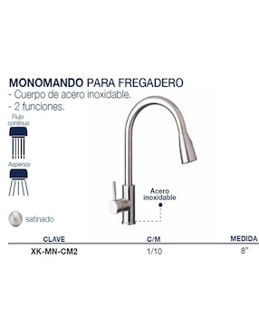 Monomando para cocina Alfa