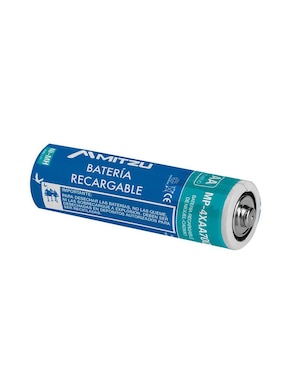 Kit de 4 baterías recargables AA de Ni-cd Mitzu