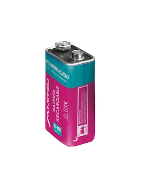 Batería recargable 9V de Ni-mh Mitzu