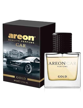 Aromatizante Areon Car Perfume Glass Aroma Gold 50 Mililitros