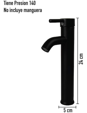 Mezcladora monomando para lavabo Meer MZM4102