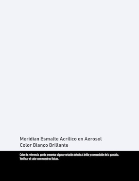 Esmalte acrílico Meridian