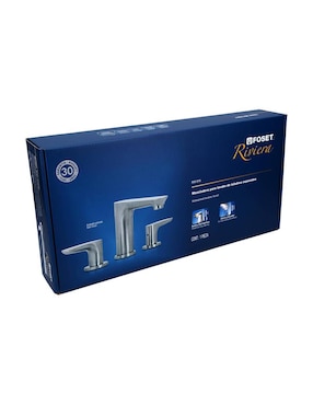 Mezcladora para lavabo satín Riviera Foset