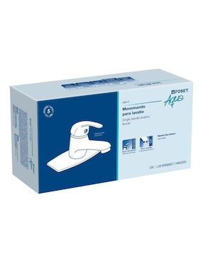 Mezcladora para lavabo monomando Aqua Foset