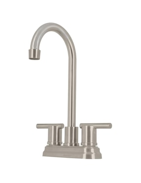 Mezcladora Para Lavabo De 4 Tipo Bar Satin Element Foset