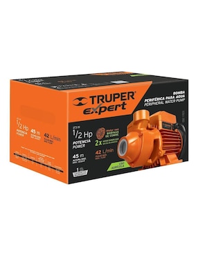 Bomba para agua 1/2 Hp Truper