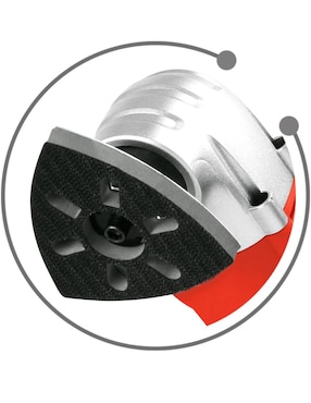 Multiherramienta oscilante 300W-AKSI-profesional con accesorios intercambiables