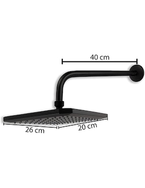 Regadera para baño Meer
