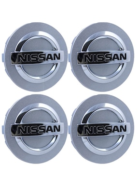 Juego De 4 Tapones Centrales De Rin Nissan