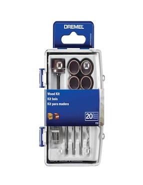 Set De Accesorios De Lijado Para Madera Dremel 26150733ab