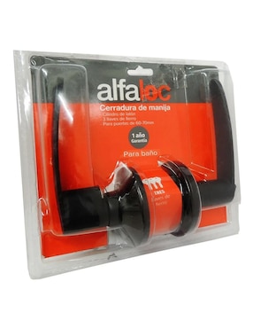 Chapa de seguridad Alfaloc para puertas QMAT-BN-NG