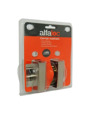 Chapa de seguridad Alfaloc para puertas QCER-CD-3F