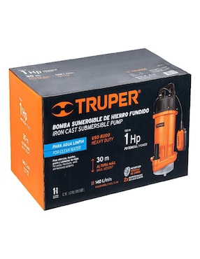 Bomba de agua sumergible Truper