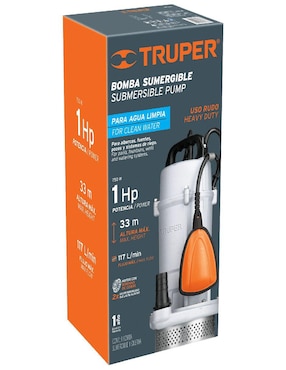 Bomba de agua sumergible Truper