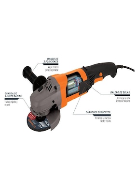 Esmeriladora angular Truper ESMA-4-1/2A10 127 V