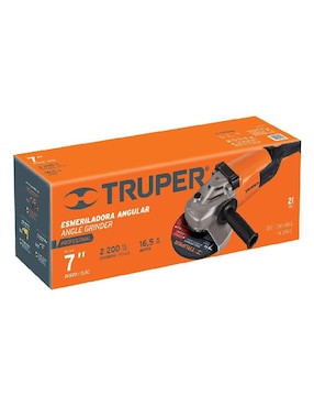 Esmeriladora angular Truper 14012 127 V