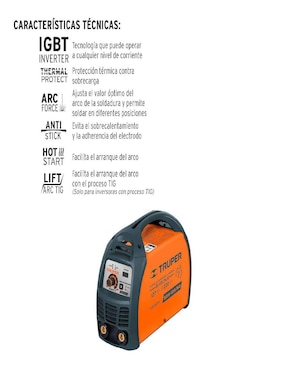 Soldadora Truper SOIN-120/160 160 A