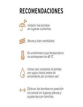 Bomba de agua eléctrica Truper 1 HP