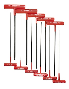 Juego de llaves hexagonales T Urrea 11 llaves
