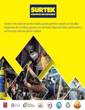 Esmeril angular eléctrico Surtek 120 V