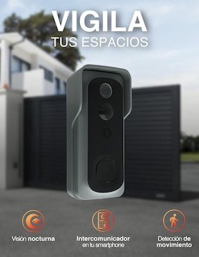 Timbre inalámbrico Tecnolite DBEXT7SVCDTCW