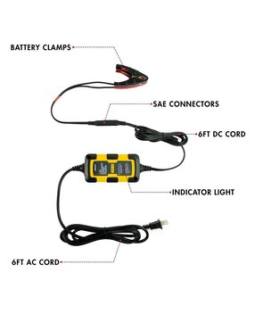 Cargador de batería universal Wagan Tech 12V inteligente modelo 7402