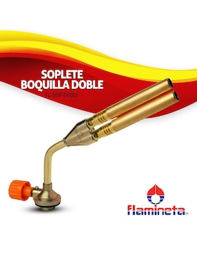 Soplete boquilla doble Flamineta