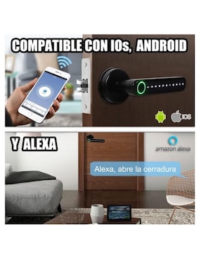 Cerradura digital Secucore LHB10 Biométrica