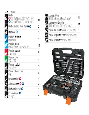 Juego mecánico Truper