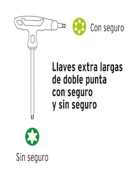 Juego de llaves Truper 8 piezas