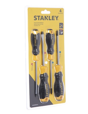 Desarmador multipuntas Stanley STMT60040-LA 4 piezas