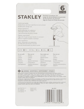 Kit de herramientas Stanley
