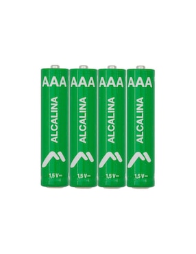 Baterías AAA alcalina Mitzu 1.5 V