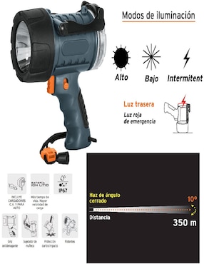 Lámpara LED Truper