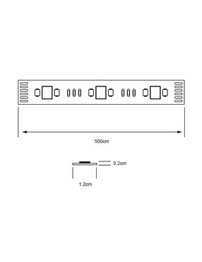 Series de luz LED Tecnolite Connect con 88 luces